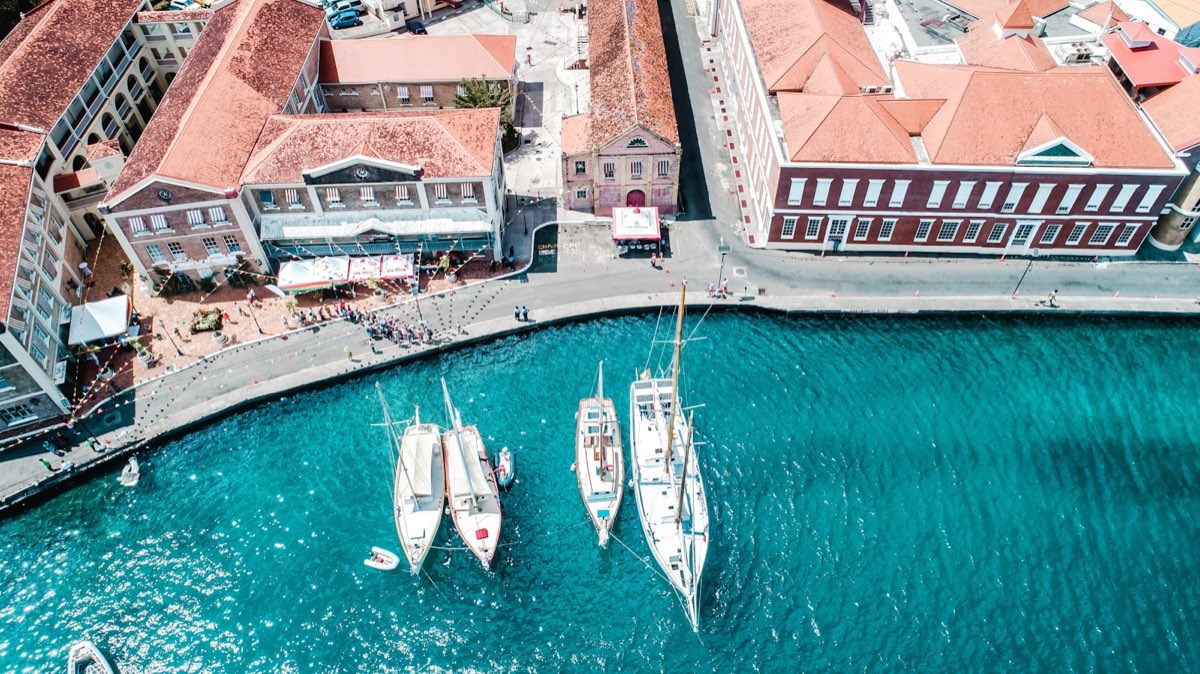 Yachts on the Carenage, St. George’s